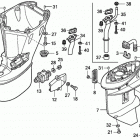 BF25D5 SRGA Корпус и редуктор