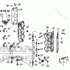 BF225D XCDA Fuel Pipe + Injector