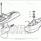 BF90DK0 LHTA Gear Case Assy.