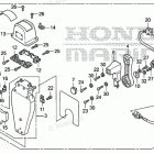BF200D XRA REMOTE CONTROL (TOP MOUNT SINGLE TYPE) (L.) (MECH)