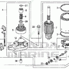 BF20DK3 SHTA STARTER MOTOR