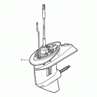BF25D5 SRGA Картер коробки передач в сборе (нога)
