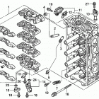 BF150A5 LA Головка цилиндра