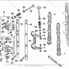 BF200AK0 XCA Camshaft, Rocker Arm
