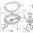 BF200A6 XCA Oil Pump + Flywheel