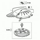 BF90DK0 LHTA Крышка генератора
