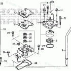 BF20DK3 SHA WATER PUMP + VERTICAL SHAFT (S,L)