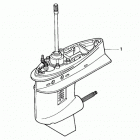 BF40A6 LHTA Картер коробки передач в сборе (нога)