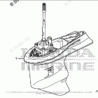 BF200AK1 LA Gear Case Assy.