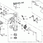 BF75Z SA Swivel Case + Swivel Shaft + Tilt Lever
