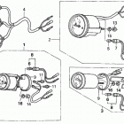BF25D5 SRGA Измерительные приборы (тахометр, вольтметр, счетчик мото...