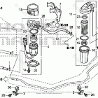 BF250A XCA Water Separator + Fuel Strainer