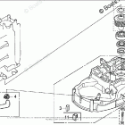 BF50AK0 SRJA Primary Gear Case