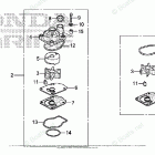 BF200AK3 XCA WATER PUMP IMPELLER SET
