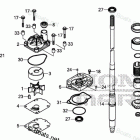 BF225D XCDA Water Pump + Vertical Shaft