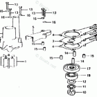 BF100B SA Water Pump + Vertical Shaft