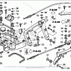 BF175AK1 XCA Front Cover Bracket + Front Lock Shaft