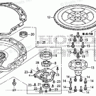 BF115DK1 XCA Oil Pump + Flywheel