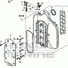 BF225D XCDA INTAKE MANIFOLD