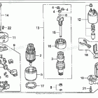 BF200AK0 XCA STARTER MOTOR