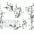 BF200D XRA SHIFT SHAFT (MECH)