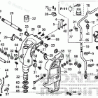 BF200AK3 XCA Stern Bracket + Swivel Case