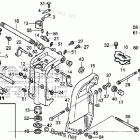 BF90DK0 LHTA Stern Bracket + Swivel Case