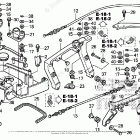BF200AK3 XCA Front Cover Bracket + Front Lock Shaft