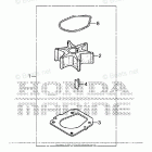 BF115DK1 XCA Water Pump Impeller Kit (1)