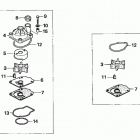 BF200A6 XCA Water Pump Impeller Set