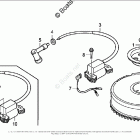 BF5AK0 SA Flywheel & Ignition Coil