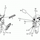 BF20DK0 SHA Наклейки предупреждения