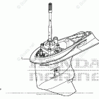 BF250A XCA Gear Case Assy.