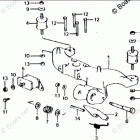 BF100B SA Mount Frame + Upper Mount Rubber