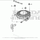 BF2DK0 SCAB RECOIL STARTER