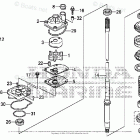 BF200AK3 XCA Water Pump + Vertical Shaft