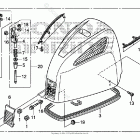 BF250A XCA ENGINE COVER