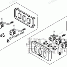 BF250D UCDS SWITCH PANEL (POWER TILT)