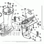 BF20DK3 SHA Gear Case + Extension Case