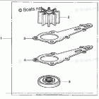 BF8AK0 SA Water Pump Impeller Kit