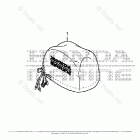 BF250A XXA ENGINE COVER