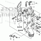 BF150AK2 JA EXHAUST MANIFOLD