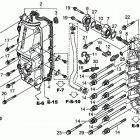 BF115AK0 LA Крышка головки цилиндров