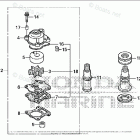 BF40DK2 LRTA Impeller Pump Kit + Water Hose Joint Kit