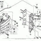 BF115DK1 XCA Intake Manifold  /  Injector