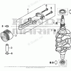 BF20DK3 SHA Crankshaft Piston