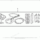 BF200AK0 XCA Gasket Kit (Short Block & Head Assy.)
