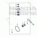 BF225D XCDA GEAR CASE KIT