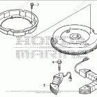 BF25DK3 LRTA Flywheel