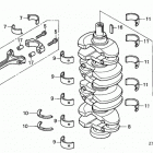 BF150A5 LA Коленчатый вал и поршни